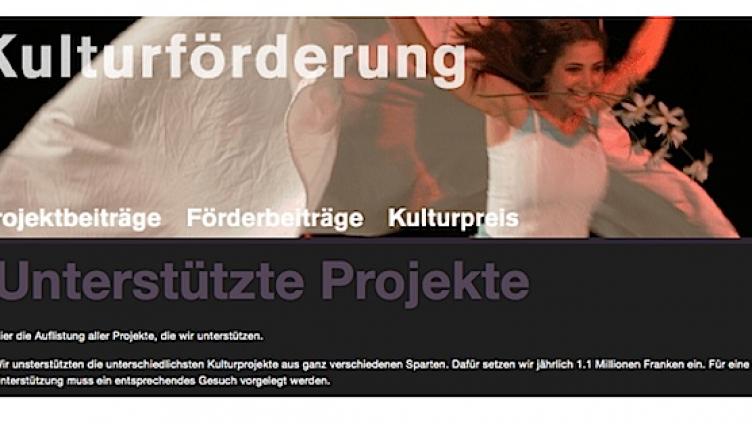 Kulturförderung: Türen sind offen!