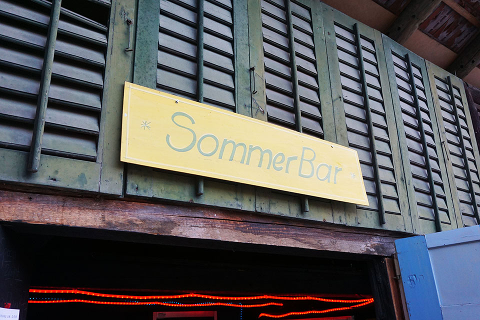 Sommerstimmung in der Eisenbeiz