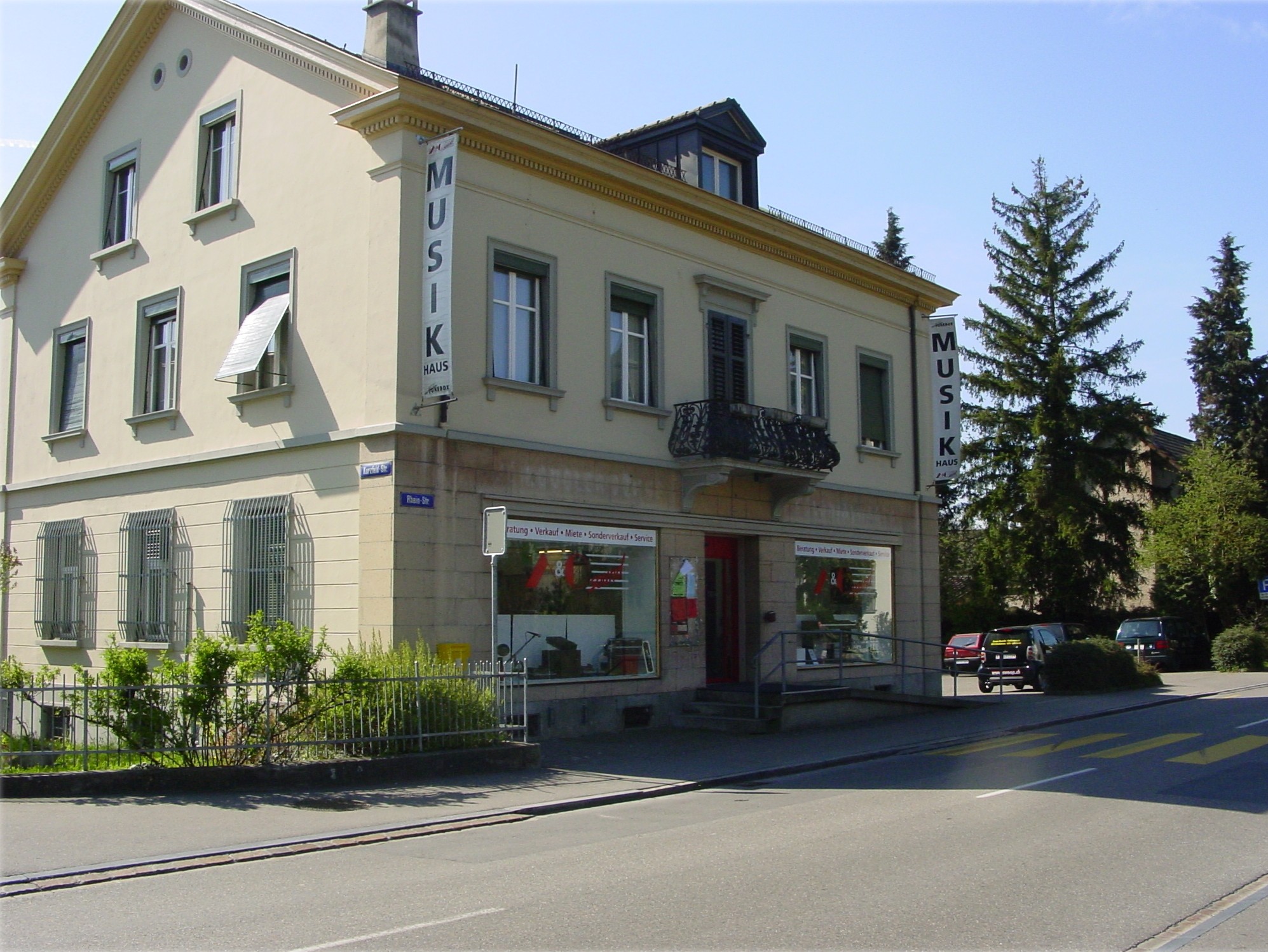 Von 1997 bis 2017 befand sich das Musikhaus A&O an der Rheinstrasse in Frauenfeld.