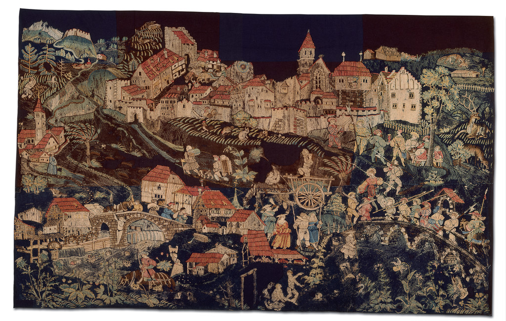 Das erste Wimmelbild der Geschichte? Der Bischofszeller Wandteppich ist das Prunkstück der aktuellen Ausstellung des Historischen Museum Bischofszell