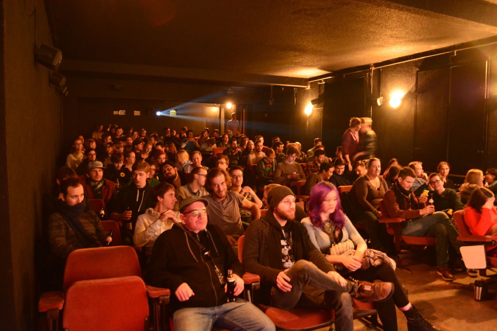 Blick ins Zebrakino Konstanz: So sah das beim letzten Shivers-Filmfestival aus.