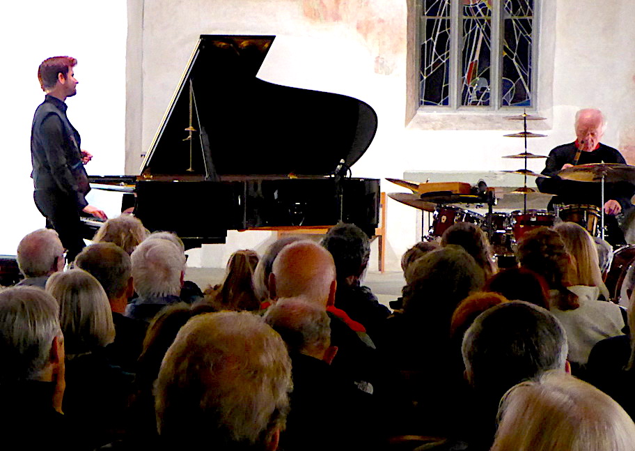 Der Anfang von etwas Grossem? Das Duo Marco Mezquida und Pierre Favre überzeugte die Besucher der Klangreich-Reihe in Romanshorn am Sonntagabend.