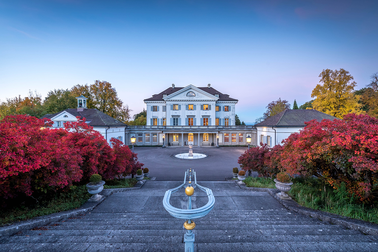 Schlossherr gesucht: Auf Eugensberg werden diverse Zimmer frei.