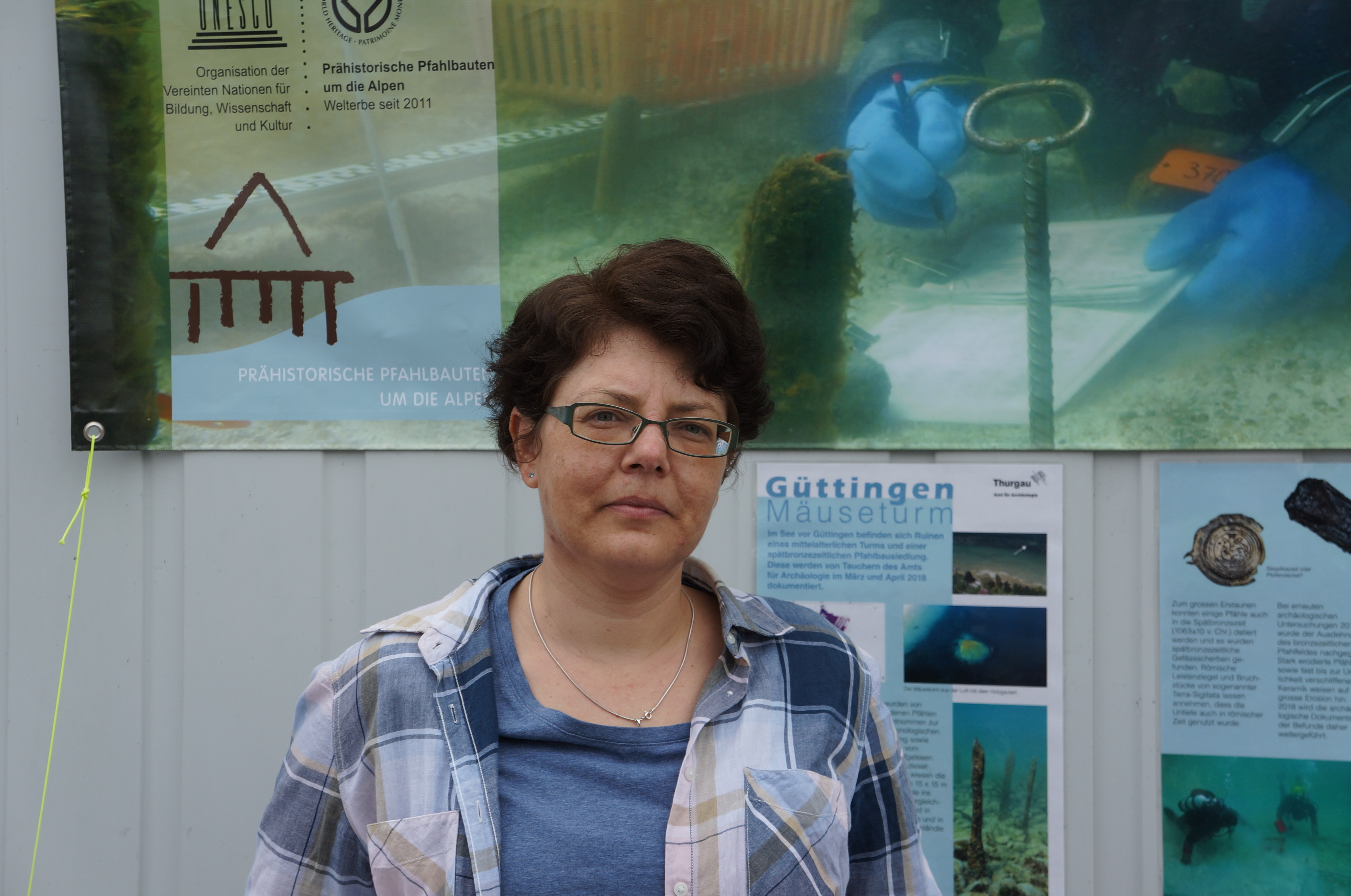 Simone Benguerel von Thurgauer Amt für Archäologie