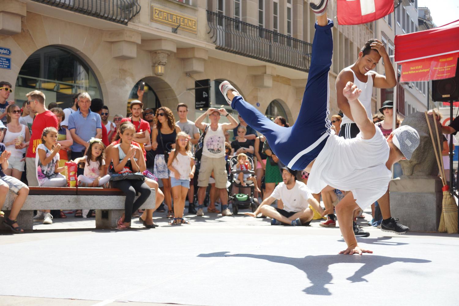 Als jährliches Highlight wird das Breakdance-Battle wieder einen grossen Teil des Programms einnehmen.