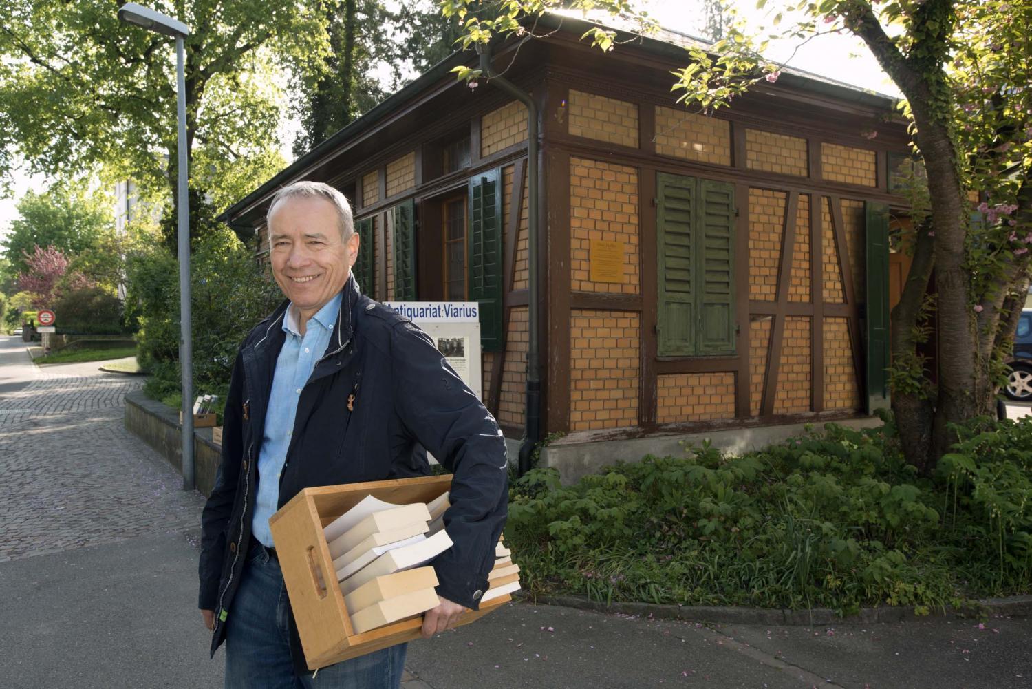 Antiquariat Viard, ehemalige Schreibstube.