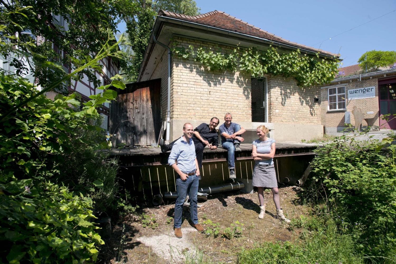 Besprechungsraum, ehemaliges Wasserhaus.