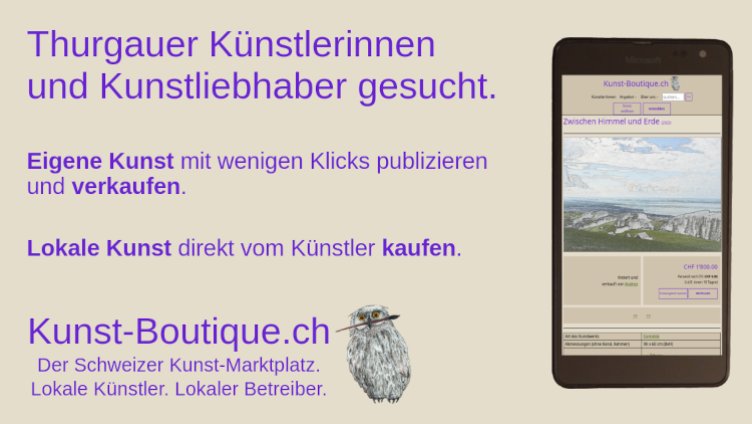 Kunst-Boutique.ch - Der Marktplatz für lokale Künstler/innen