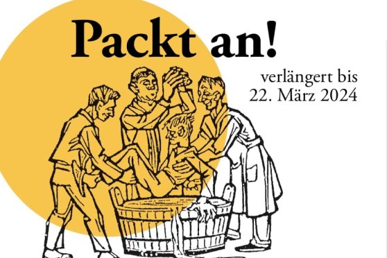 Packt an! – Ausstellung zum Thema Gautschen