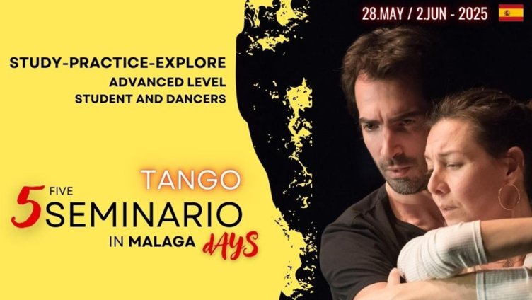 Tango Seminar an Auffahrt 2025 in Malaga