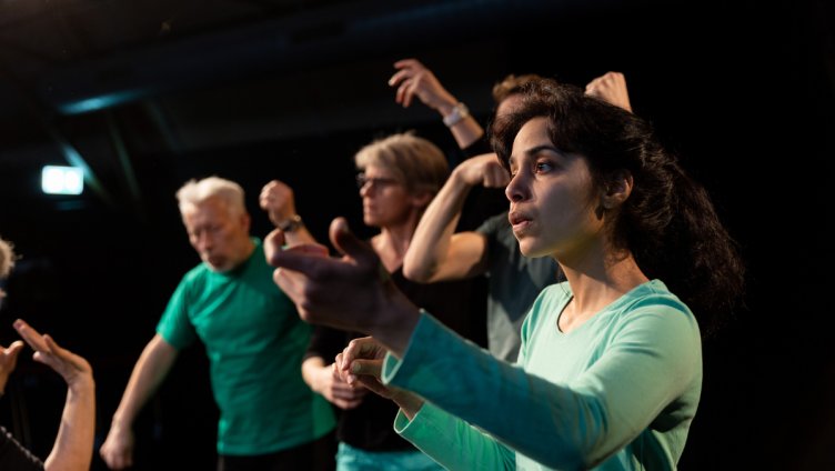Öpfel mit Stil: Theatersport