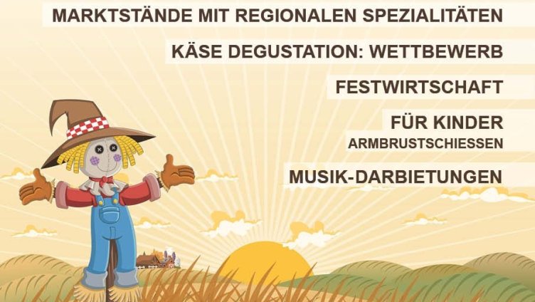 Herbst- und Erntefest mit Käse-Degustationswettbewerb