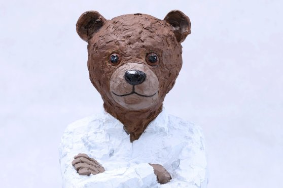 Stephan Balkenhol Teddybär neue Bronze