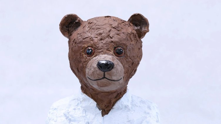 Stephan Balkenhol Teddybär neue Bronze