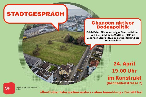Stadtgespräch: Chancen aktiver Bodenpolitik