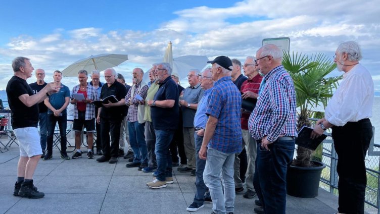 Platzkonzert der Arboner Sänger