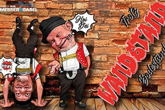 Comedy-Duo Messer&Gabel - WandStand