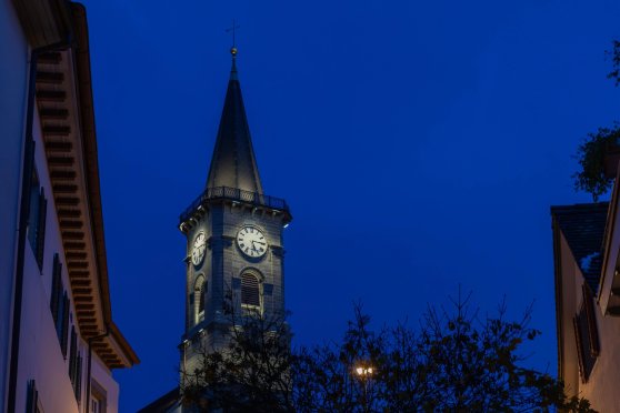 Offener Kirchturm