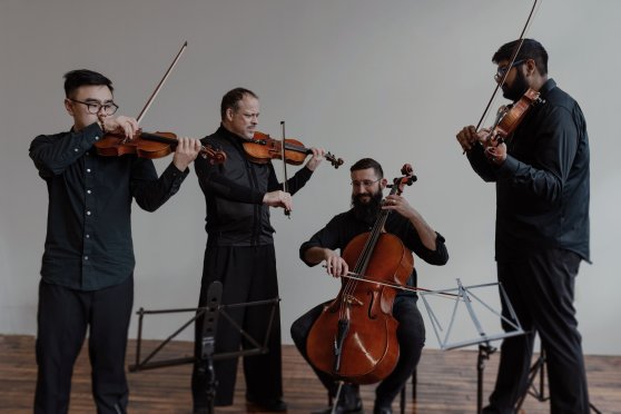 Gregor Hübner und Sirius Quartet