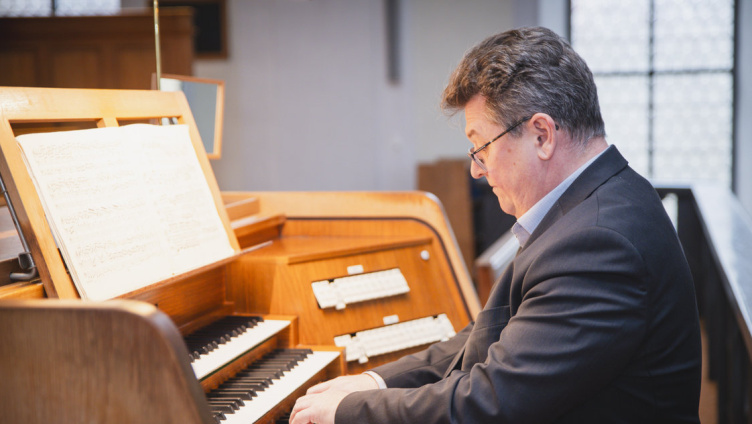 Orgelkonzert mit Dieter Hubov in St. Ulrich, Kreuzlingen