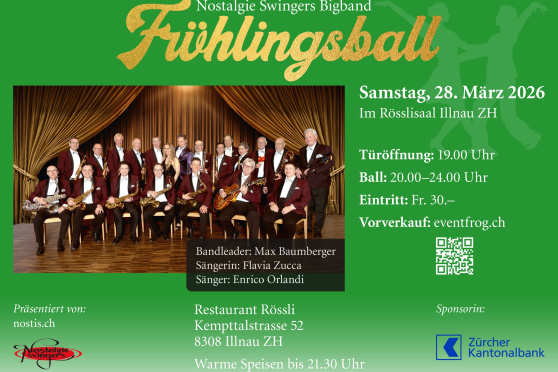 Frühlingsball der Nostalgie Swingers Bigband