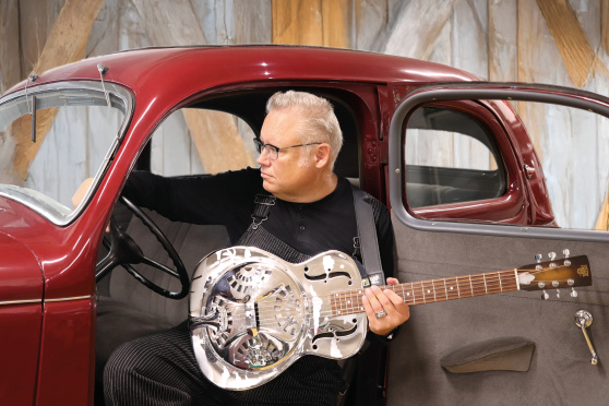 Steve Blaser mit Musik und Geschichten über Country, Blues, Gospel usw