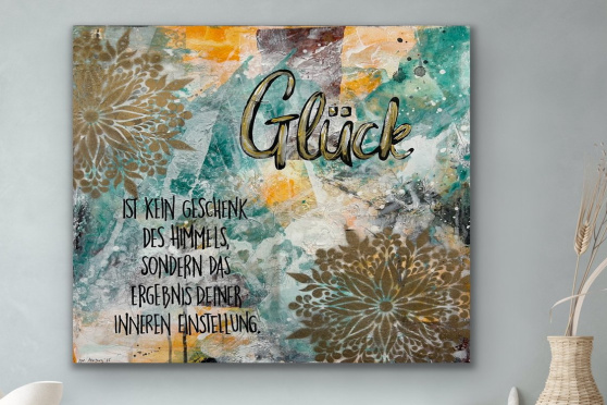 Naturena: Acrylmalen - Poesiebild