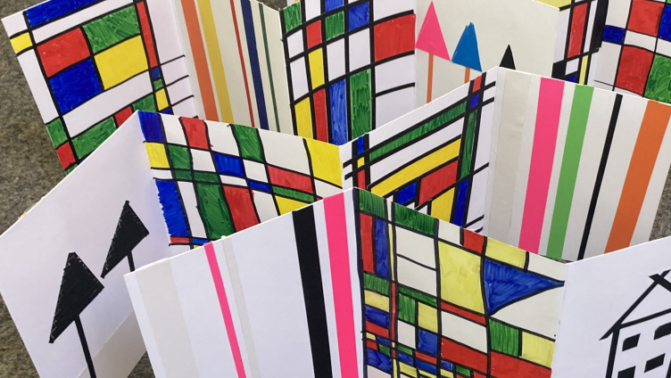 Tape Art - Gestalten mit bunten Bändern