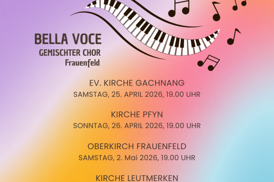 Frühlingskonzert Gemischterchor Bella Voce