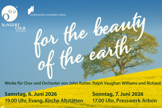 For the Beauty of the Earth