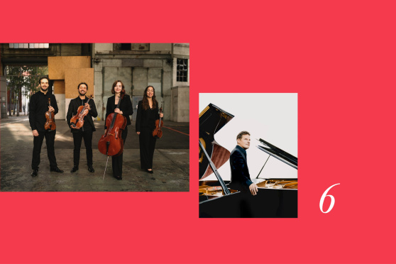 Konzert 6: Oliver Schnyder & Loewe Quartett