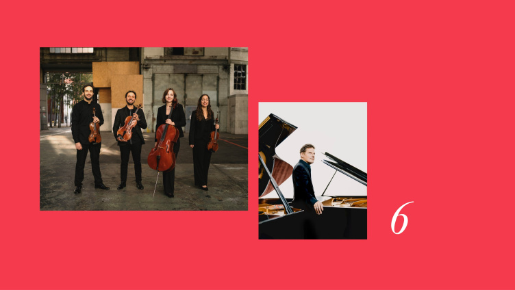 Konzert 6: Oliver Schnyder & Loewe Quartett