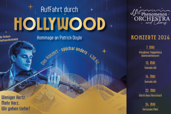 Filmmusik mit Phenomenon Orchestra and Chorus "spürbar anders"