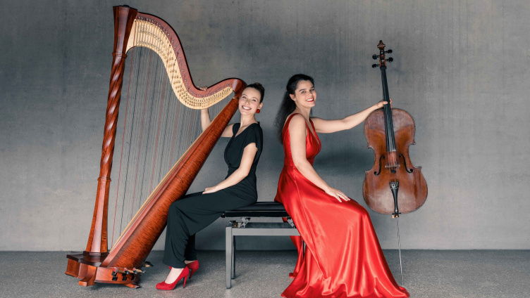 Amor y Pasión - Konzert Estelle Revaz (Cello) & Laudine Dard (Harfe)