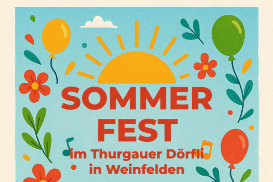Sommerparty im Thurgauer Dörfli