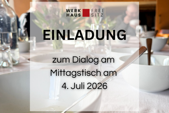 Dialog am Mittagstisch