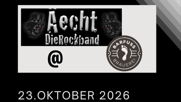 Konzert Aecht die Rockband