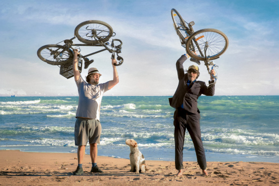 À bicyclette!