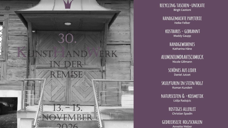 30. KunstHandWerk in der Remise