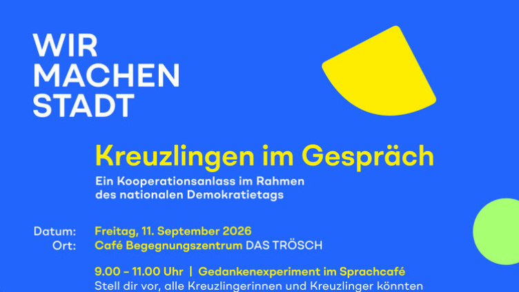 "Kreuzlingen im Gespräch" am Tag der Demokratie