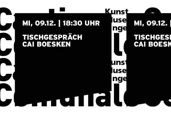 Tischgespräch Cai Boesken