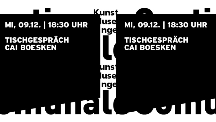 Tischgespräch Cai Boesken