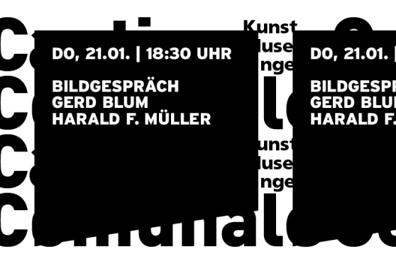 Bildgespräch Gerd Blum - Harald F. Müller