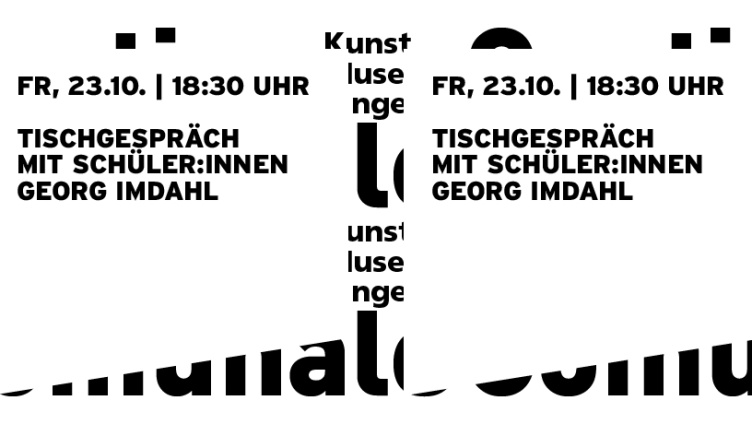 Tischgespräch - Georg Imdahl mit Schüler:innen