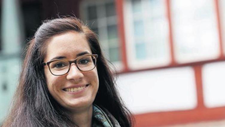 Junge Türöffnerin zu alten Räumen