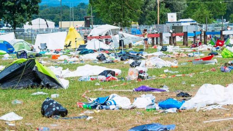 Das gleiche Open-Air-Ghetto wie 2014. Sauenfeld!