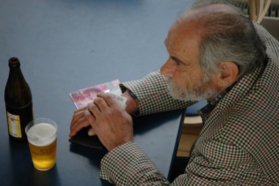 «Eine Flasche, bitte!»