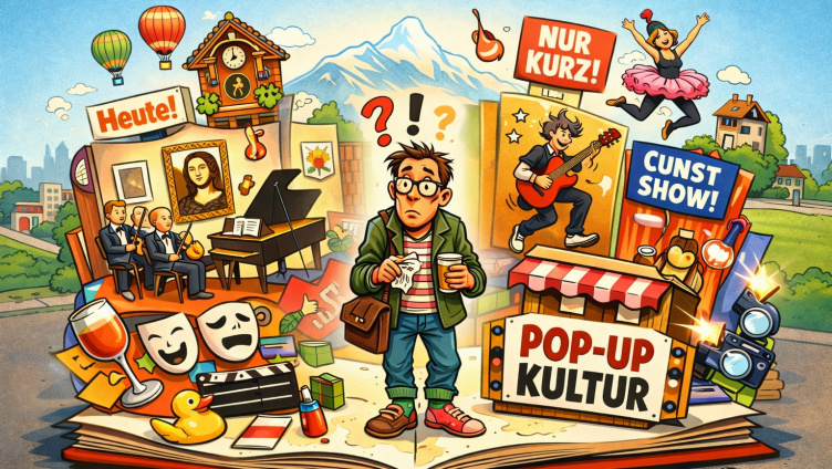 Kultur poppt ab – und zu
