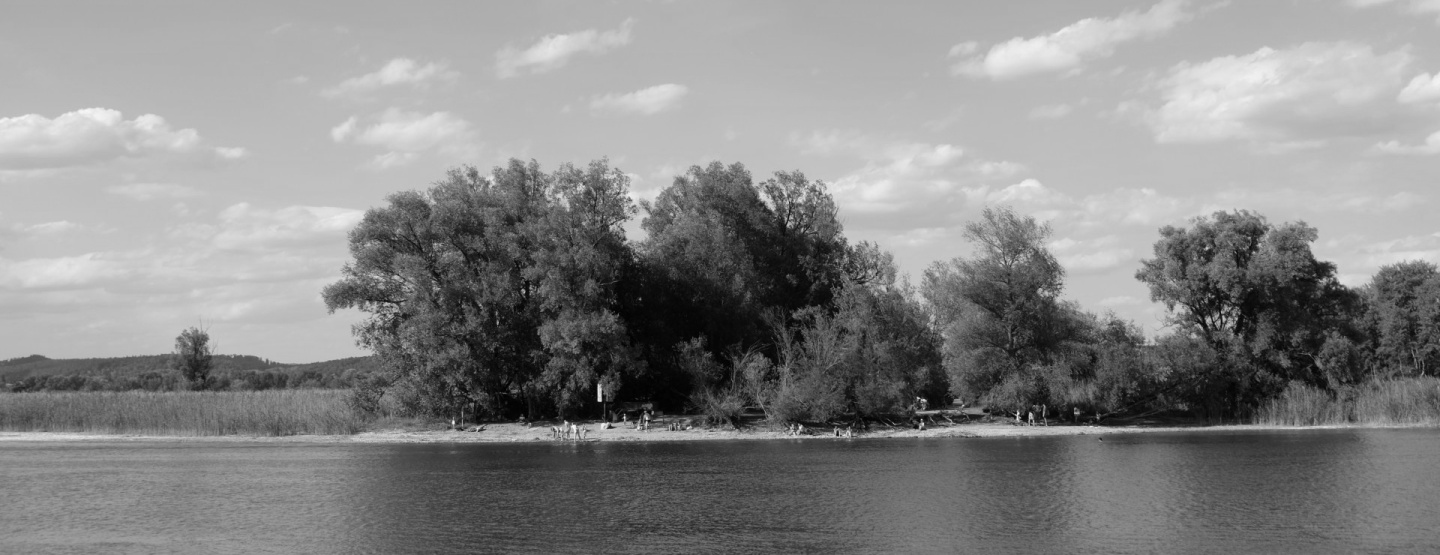 Ruhe, Wasser und ein Ort zum Schreiben